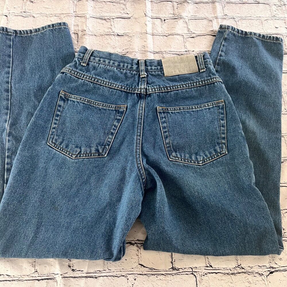 Vintage B.U.M. Equipment High Rise Jeans Y2K 80's 90's Retro Mom Jeans Size 7